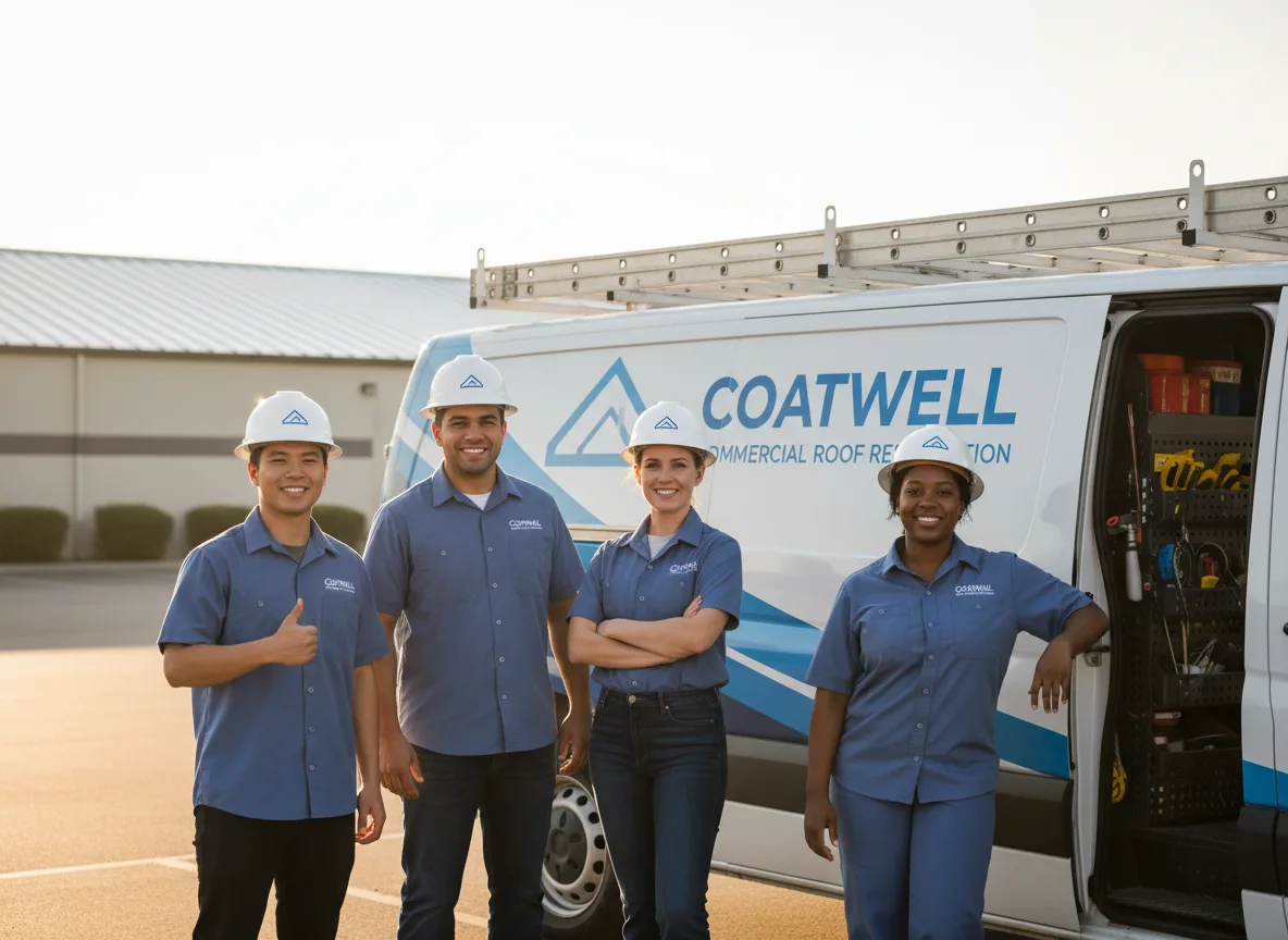 Commercial roof coating company in Sacramento, PA